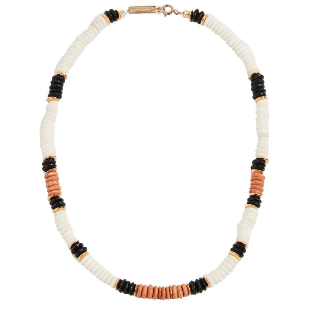 Isabel Marant - buffalo bone bead necklace